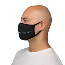 Load image into Gallery viewer, Fitted Face Mask (Black)
